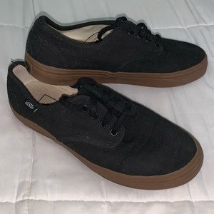 Black Low Top Vans